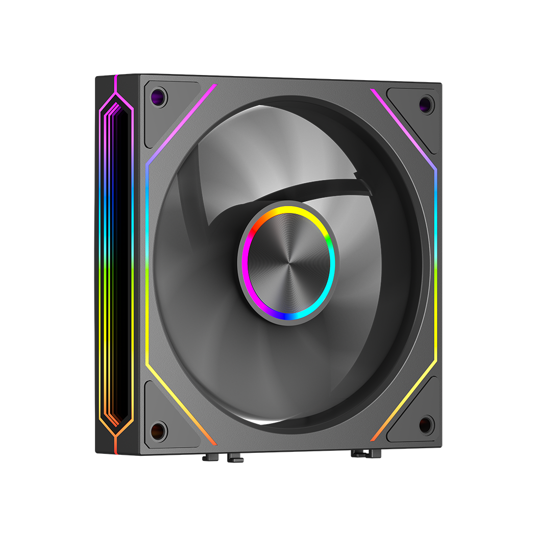 PC COOLER F3X120 ARGB 3 IN 1 FANS BLACK thumbnail 3