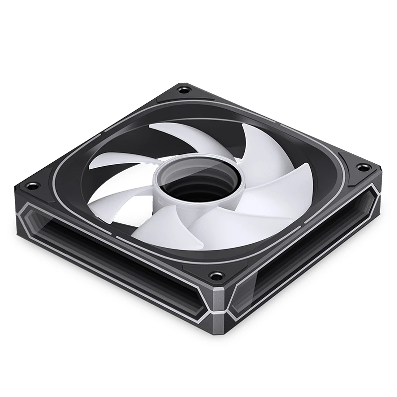 JONSBO FR-505B 12CM PWM RGB FAN BLACK BULK PACK (正葉) thumbnail 11
