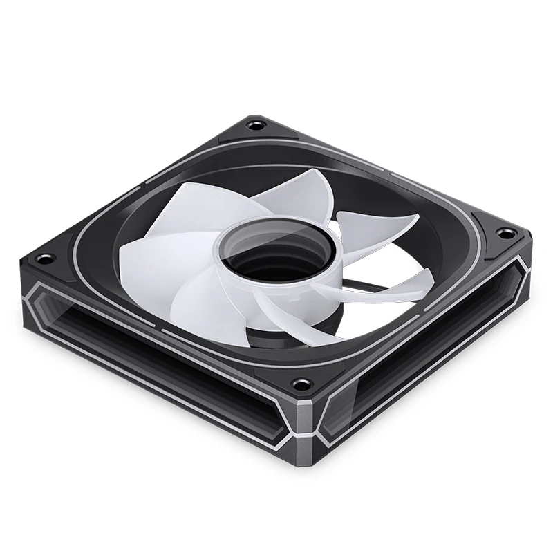 JONSBO FR-505BR 12CM PWM RGB FAN BLACK BULK PACK (反葉) thumbnail 11