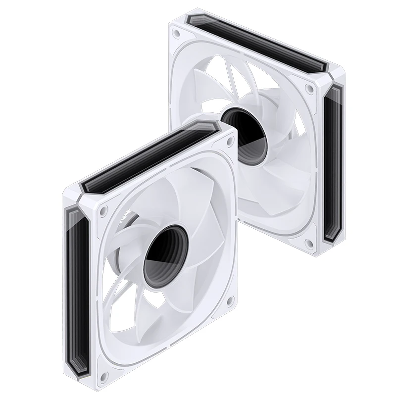 JONSBO FR-505BW 12CM PWM RGB FAN WHITE BULK PACK (反葉) thumbnail 14