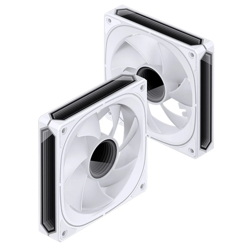 JONSBO FR-505W 12CM PWM RGB FAN WHITE BULK PACK (正葉) thumbnail 13