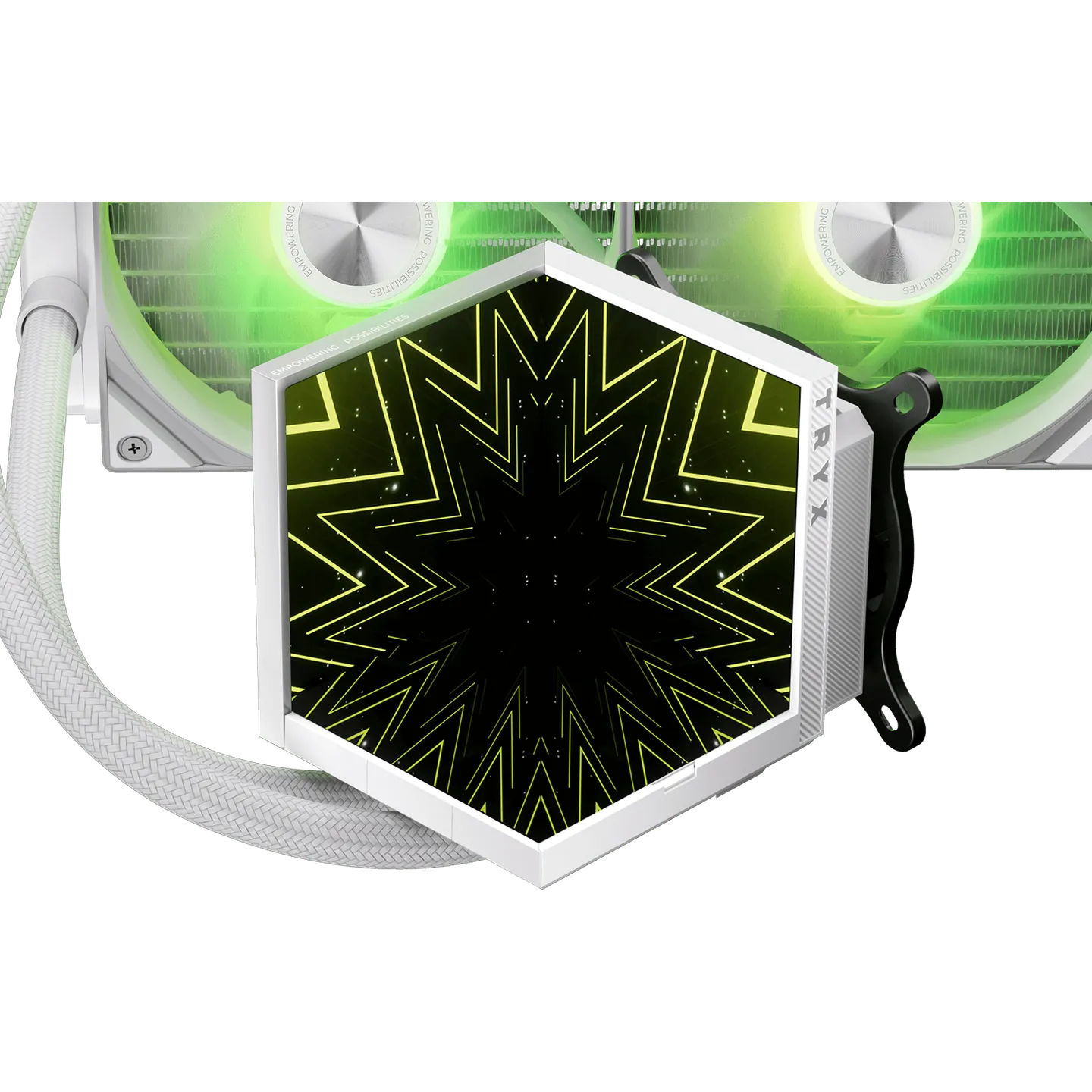 TRYX SATGE 360 ARGB LIQUID COOLER WHITE thumbnail 2