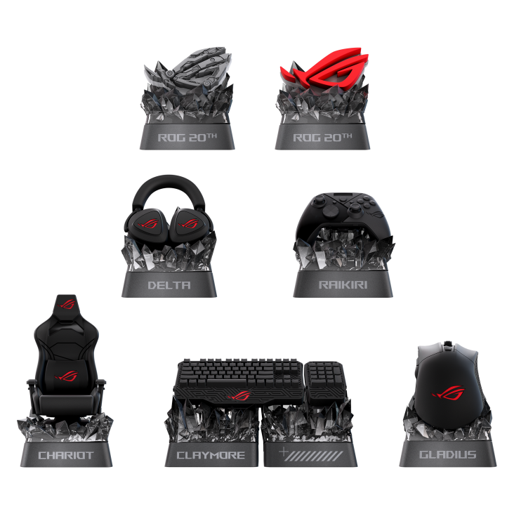 ASUS KEYCAP MYSTERY E20 X6 PCS