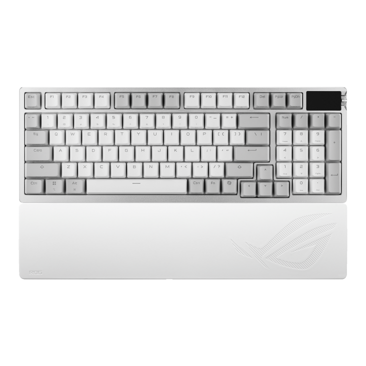 ASUS ROG Azoth 96 HE Lite 96% 無線電競機械鍵盤 白色
